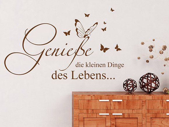 Spruch Kleine Dinge