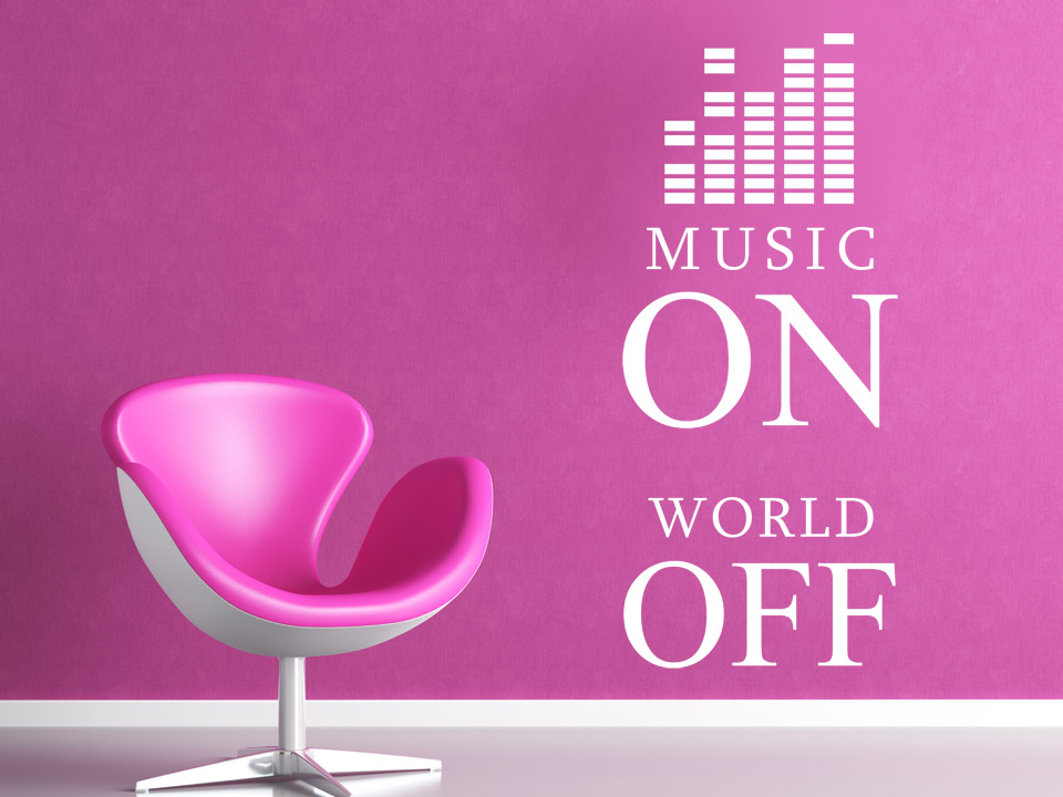 Promo sets. Music on World off обои.