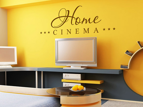 Home Cinema Wandtattoo